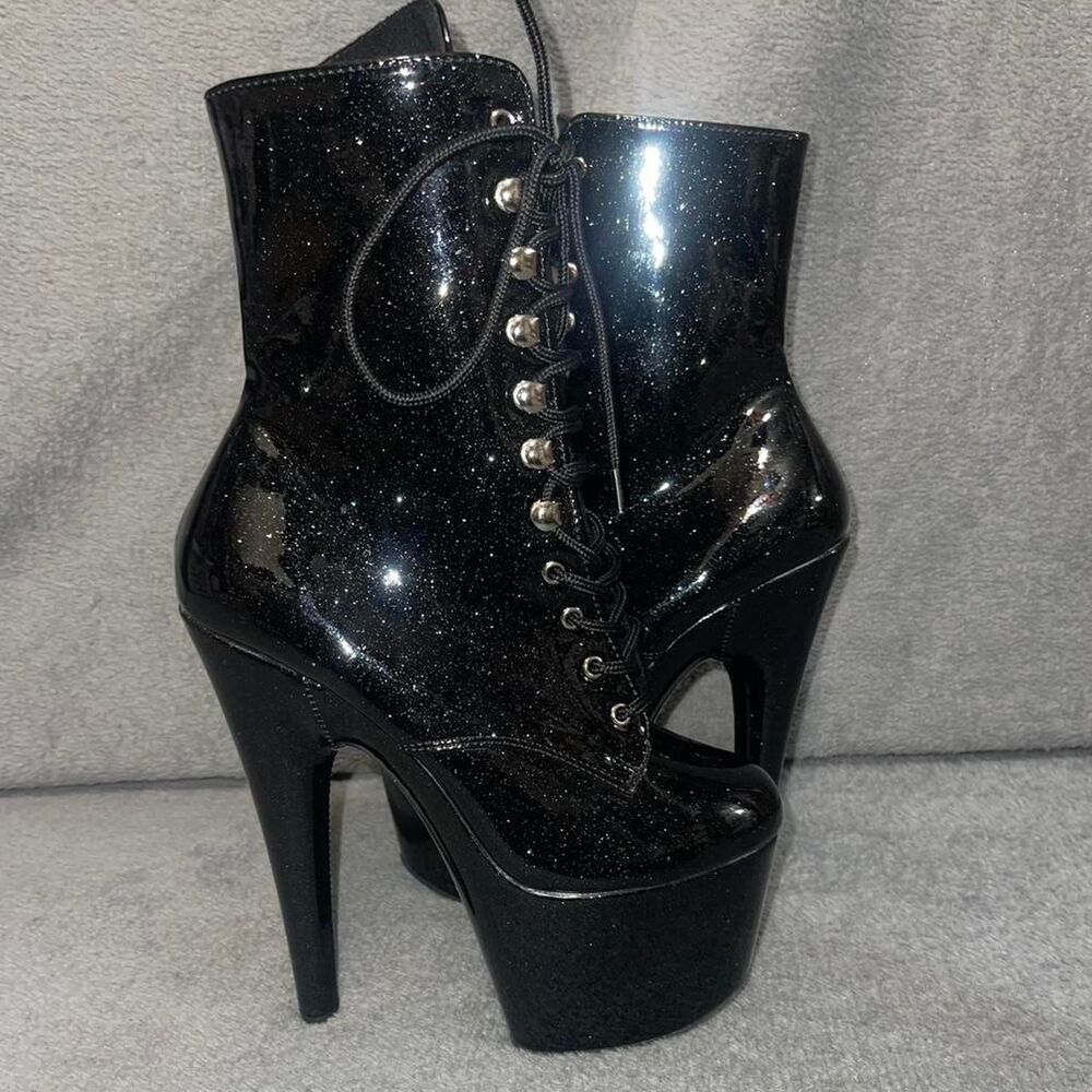 Pleaser Size 7 Women's Boots - New - Stiletto Mid Calf